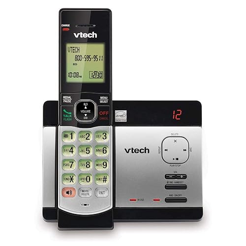 VTECH CRDLS ANS SYS,CID,SIL/BLK