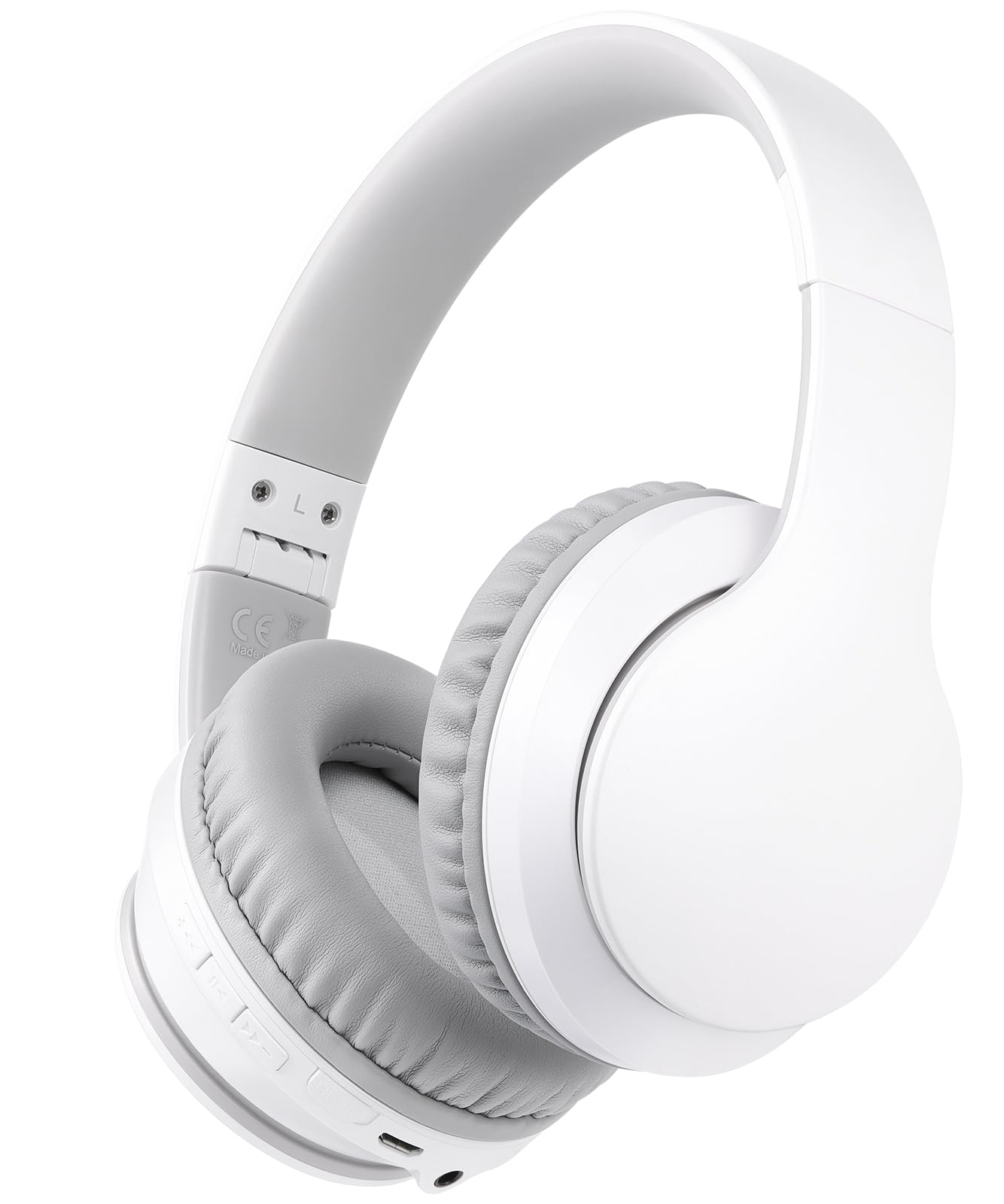 rockpapa E7 Over Ear Wireless Bluetooth Headphones with Mic, Foldable Wired/Wireless Headphones with Microphone for Kids Childrens Boys Girls Teen