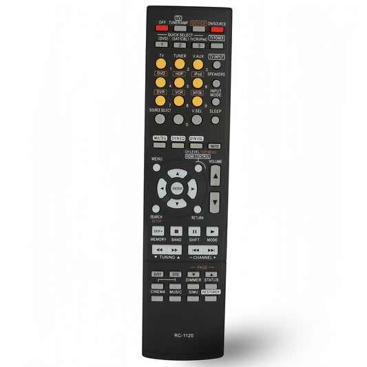New RC-1120 RC1120 Remote Control for Denon AV Receiver AVR-590 AVR-591 AVR390 DHT590BA AVR-1610 AVR-391