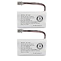 Kastar 2-Pack BT-1007 Battery Replacement for Uniden DECT1363-2, DECT1480, DECT1500, DECT-1500, EXP370, EXP370A, EXP370CS, EXP371, EXP371A, EXP3710