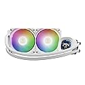 GAMDIAS Aura GL240 Digital AIO PC CPU Liquid Cooler