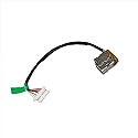 New AC DC Jack Power Plug in Charging Port Connector Socket with Wire Cable Harness Replacement for HP 246 G4 246 G5 250 G4 250 G5 255 G4 255 G5