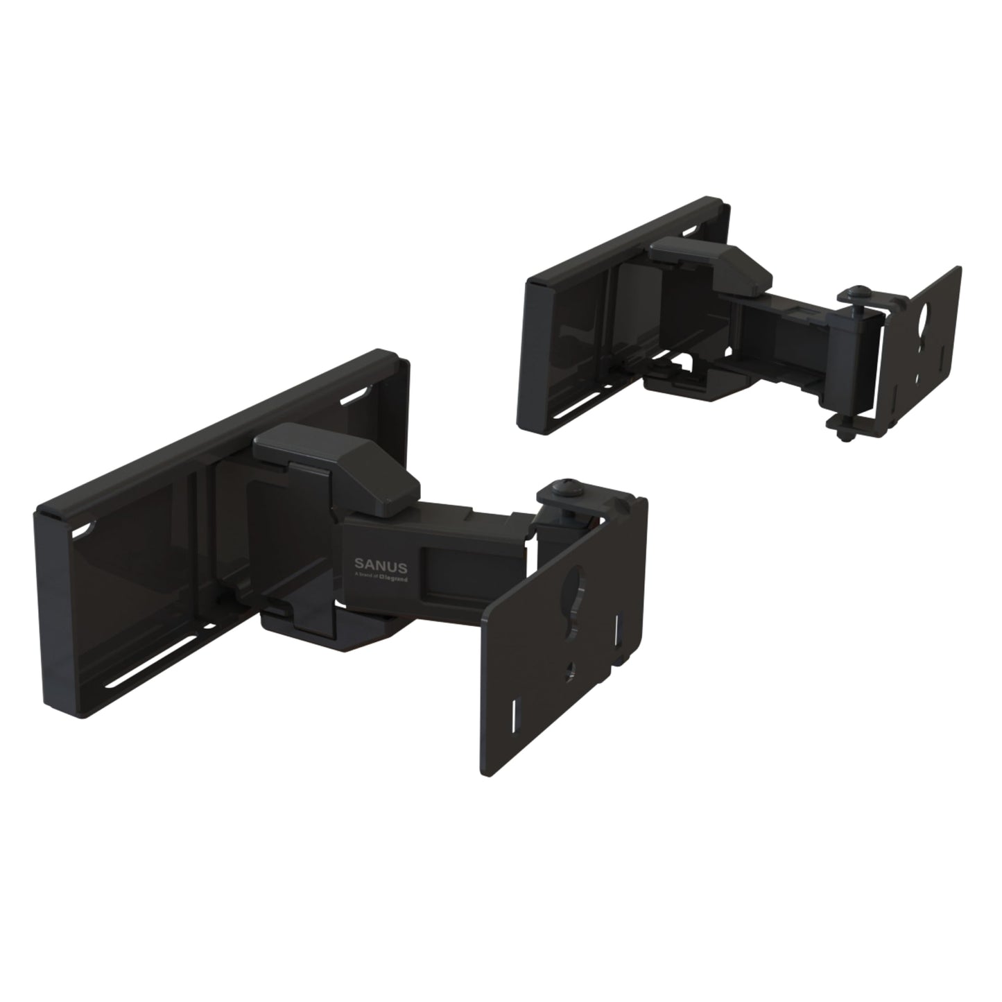 Sanus Universal Extendable Soundbar Wall Mount - Compatible with Most Soundbars, Under TV Speaker Mounts for an Easy & Secure Installation of Your
