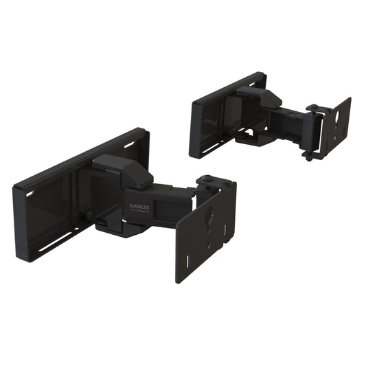 Sanus Universal Extendable Soundbar Wall Mount - Compatible with Most Soundbars, Under TV Speaker Mounts for an Easy & Secure Installation of Your