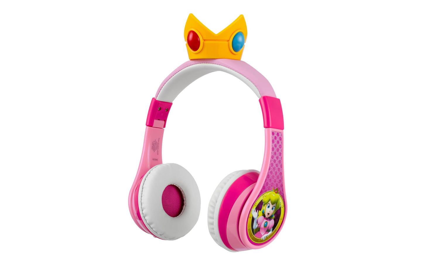 Princess Peach Bluetooth Headphones for Kids Wireless Headphones for School