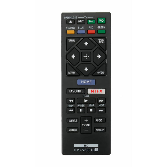 RMT-VB201U Replace Remote Control fit for Sony Blu-Ray BD Disc DVD Player BDP-BX370 BDP-S1700 BDP-S3700 UBP-X700 BDPBX370 BDPS1700 BDPS3700 UBPX700