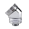 Phanteks 16mm Hard Tube Rotary Fitting 45 Chrome Cooling PH-RA45_CR16
