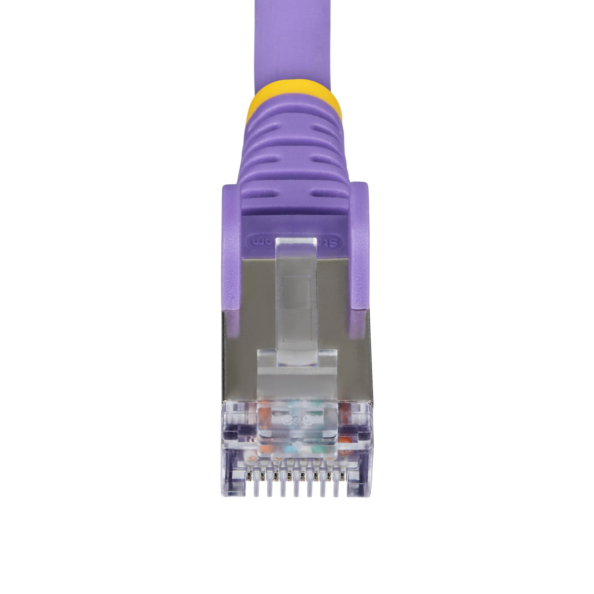 StarTech 50ft Cat6a Snagless Ethernet Cable, S/FTP, LSZH, Purple