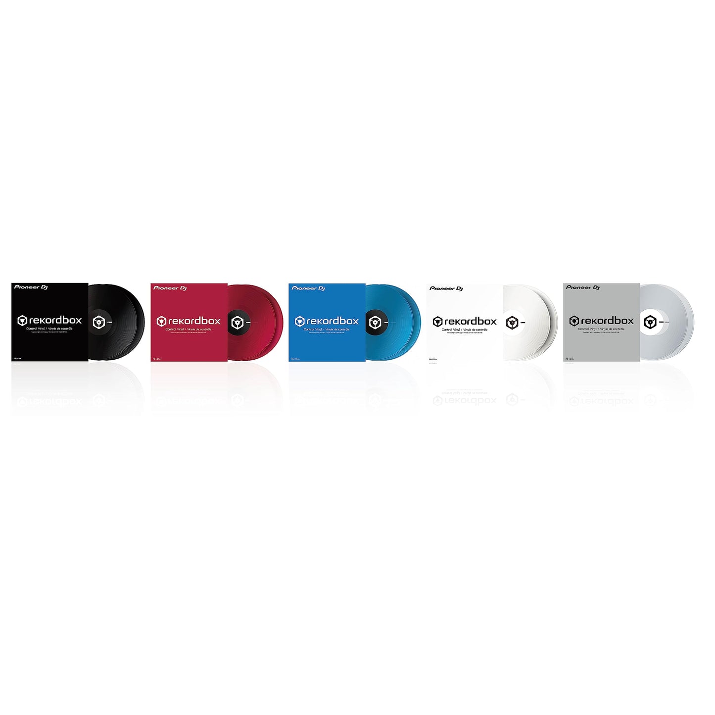 Pioneer DJ RB-VD1-CR rekordbox Control Vinyl 2x Clear Red