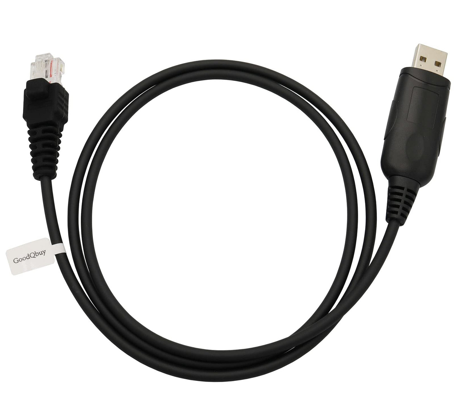 GoodQbuy USB Programming Cable CT-104 CT-104A for Yaesu/Vertex Radios VX-1000 VX-2000 X-2100 VXR-5000 VXR-7000 VX-7200 RJ-45 8-pin