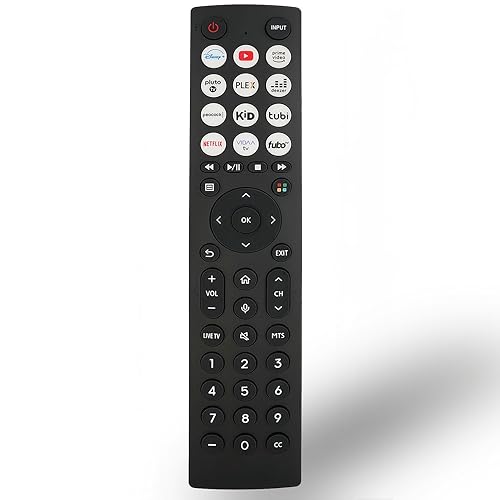 ERF2B36H IR Replacement Remote Control for HISENSE Smart TV EN2D36H 32A45GV 32A35HUV 40A45GV 40A35HUV 43A6GV 43A45GV 43A35HUV 50A6GV 55A6GV 65A6GV
