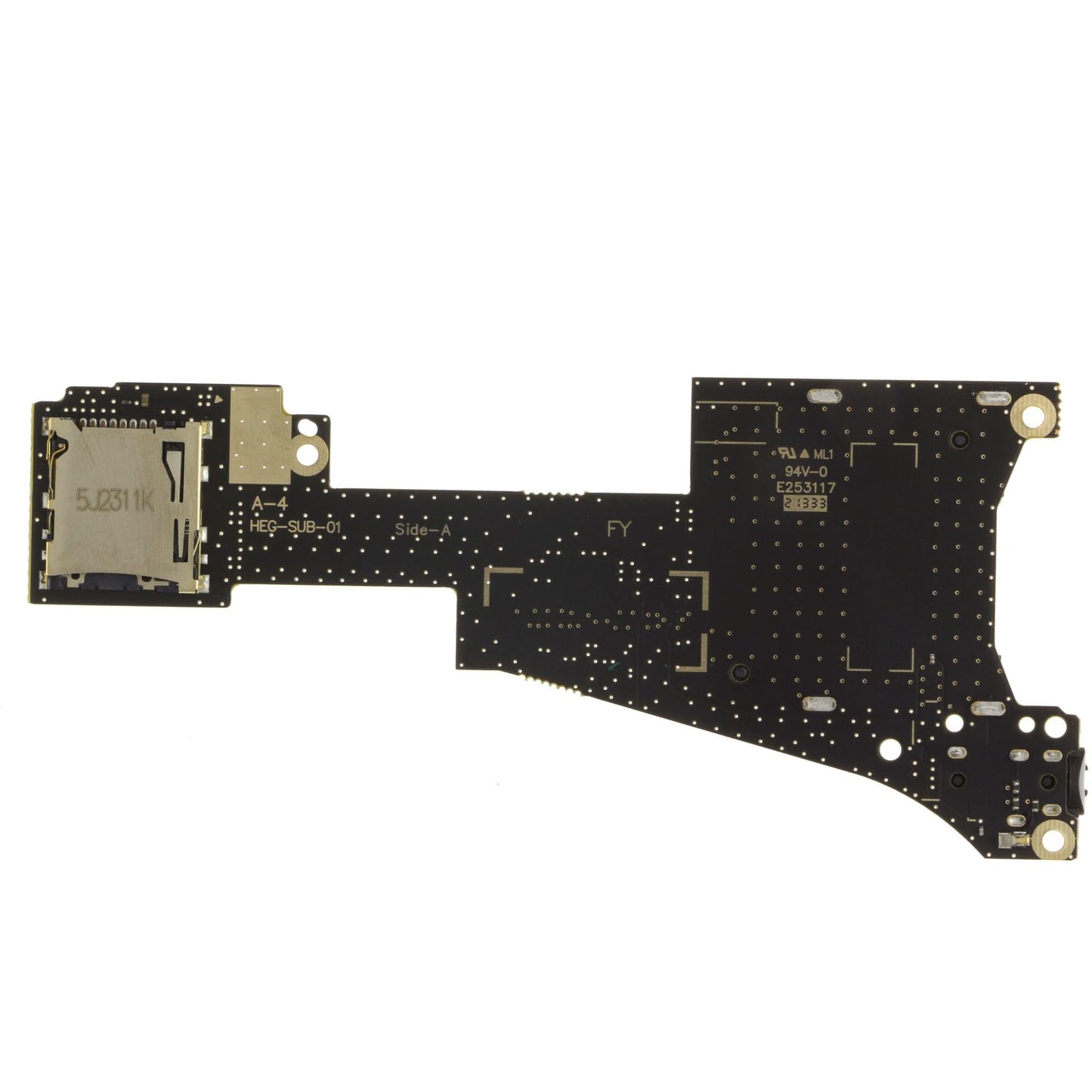 Replacement Game Card Reader Cartridge Micro SD Card Slot Headphone Jack Daughter Board for Nintendo Switch OLED Console HEG-SUB-001