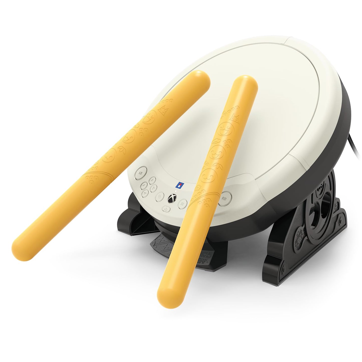 HORI Taiko No Tatsujin Drum Controller Designed for Xbox Series X|S and Windows 11/10 - Officially Licensed by Microsoft and Bandai Namco