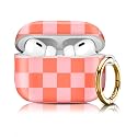 UJHMNO Compatiable for AirPod Pro 2nd/1st Generation Case,Lightweight & Durable Resistant Hard Case with Keychain,Stylish Design AirPod Case Cover