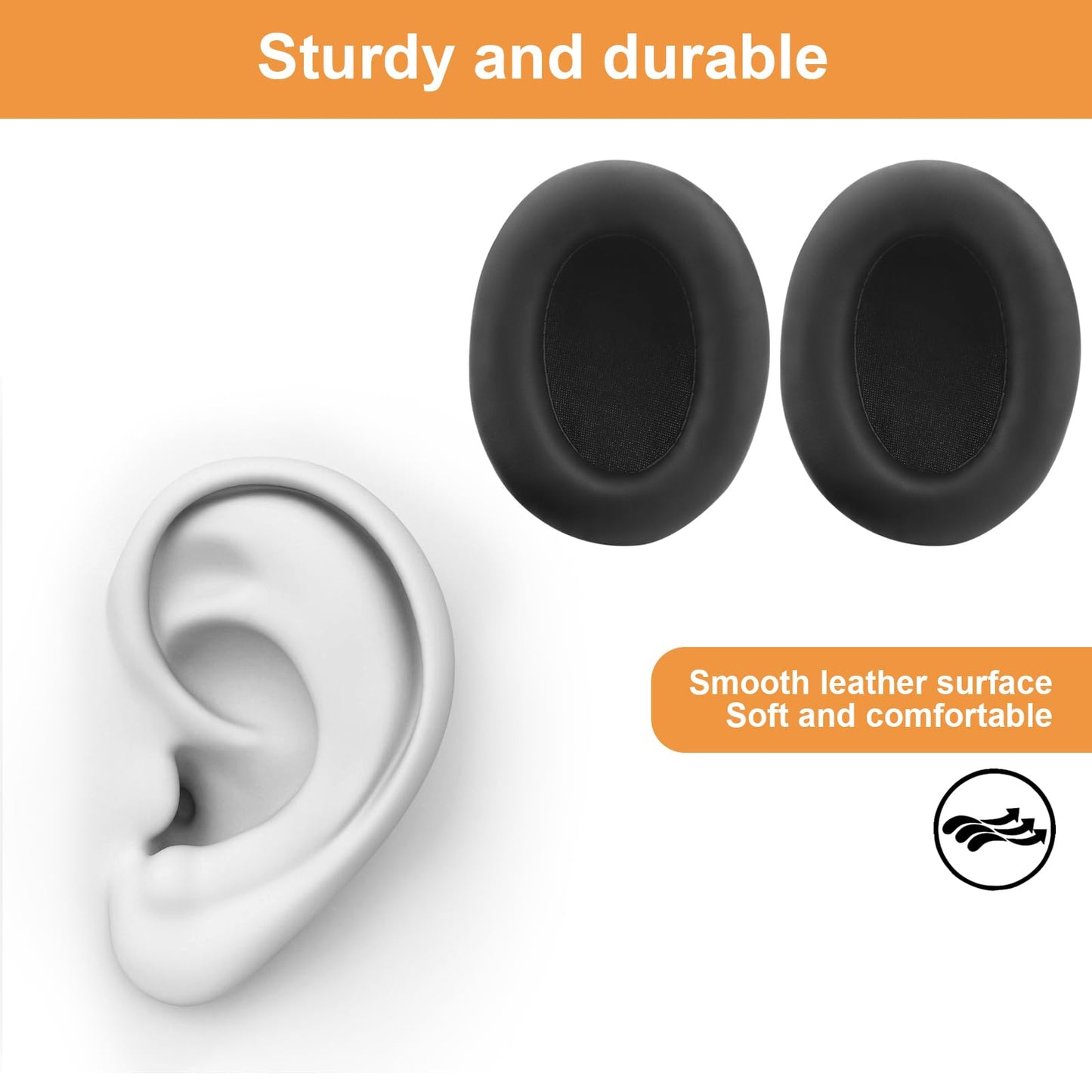 Hyper X Cloud Alpha Cooling Gel Ear Pads,Hyper X Cloud 2 Ear Cushions for Hyper X Stinger/Cloud Flight/Cloud II/Cloud Alpha Wireless/Cloud