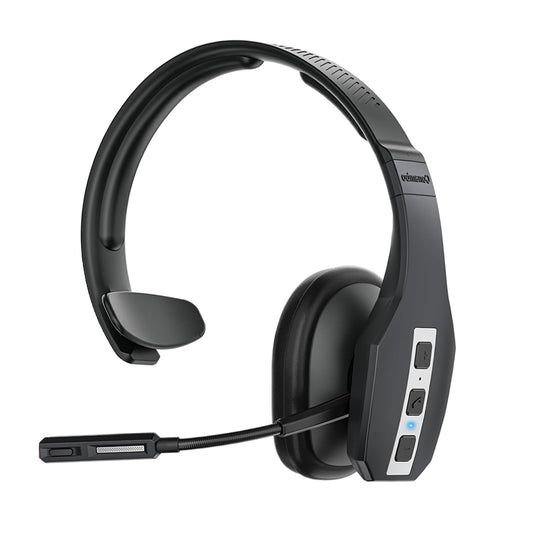 Conambo Trucker Bluetooth Headset with CVC8.0 Three Microphone Noise Cancelling 35Hrs HD Talktime Wireless Handsfree Headset with Mute Button
