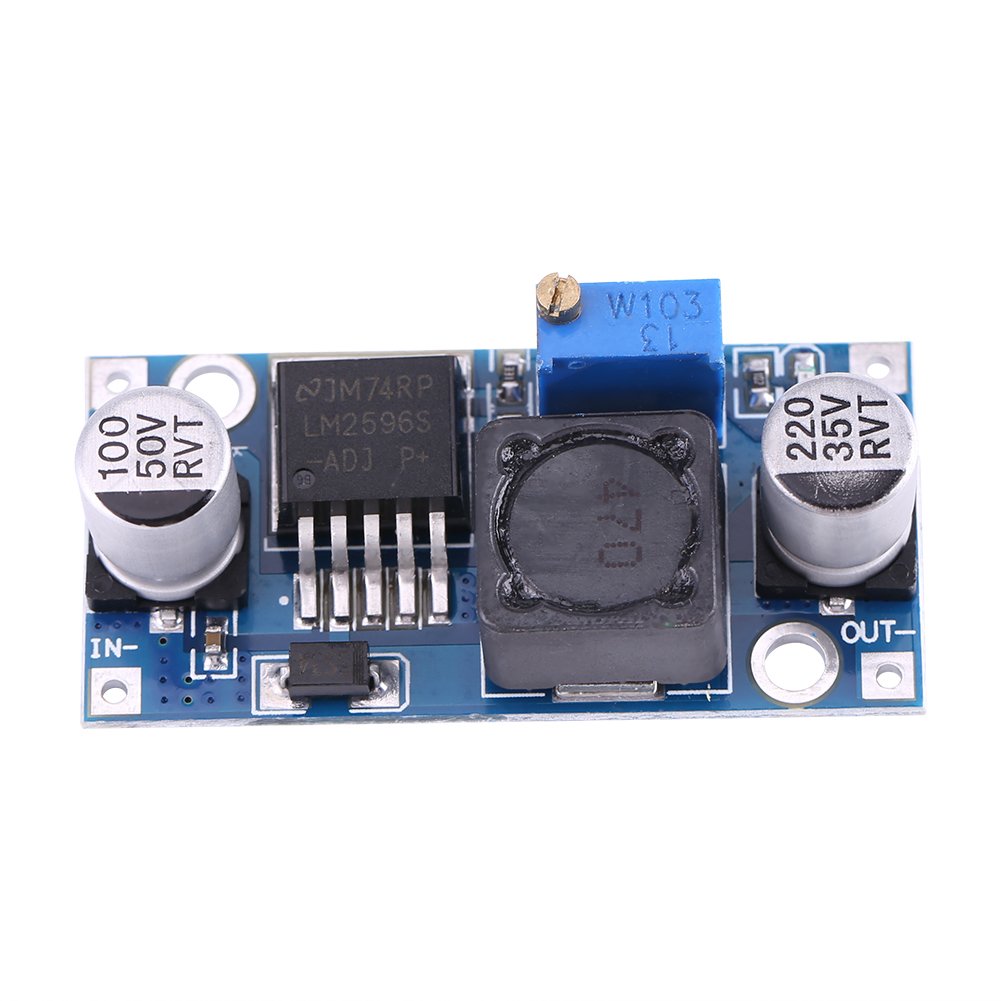 DC to DC Converter LM2596 3.0-40V to 1.5-35V Power Supply Step Down Module (8 Pcs)