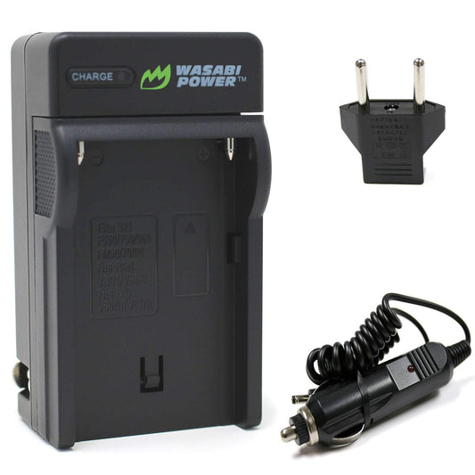 Wasabi Power Battery Charger for Sony NP-F330, NP-F530, NP-F550, NP-F570, NP-F730, NP-F750, NP-F760, NP-F770, NP-F950, NP-F960, NP-F970, NP-F975 (L