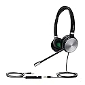 Yealink UH36 Series Headset, Wired Dual-Ear | Teams Certified (UH36 Dual)