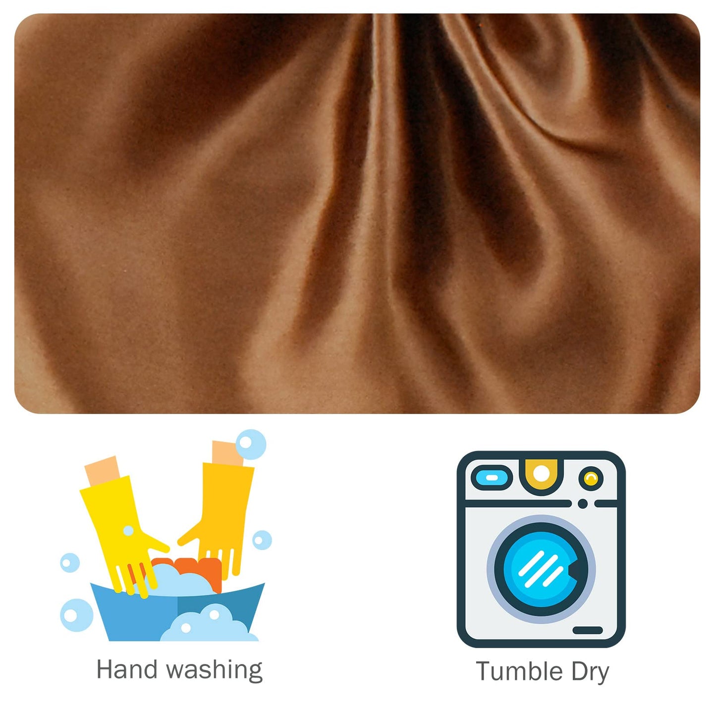 2 Pack Dust Bags for Handbags Silk Dust Cover Bag for Handbags Purses Shoes, Dustproof Drawstring Bag Travel Storage Pouch (Brown)