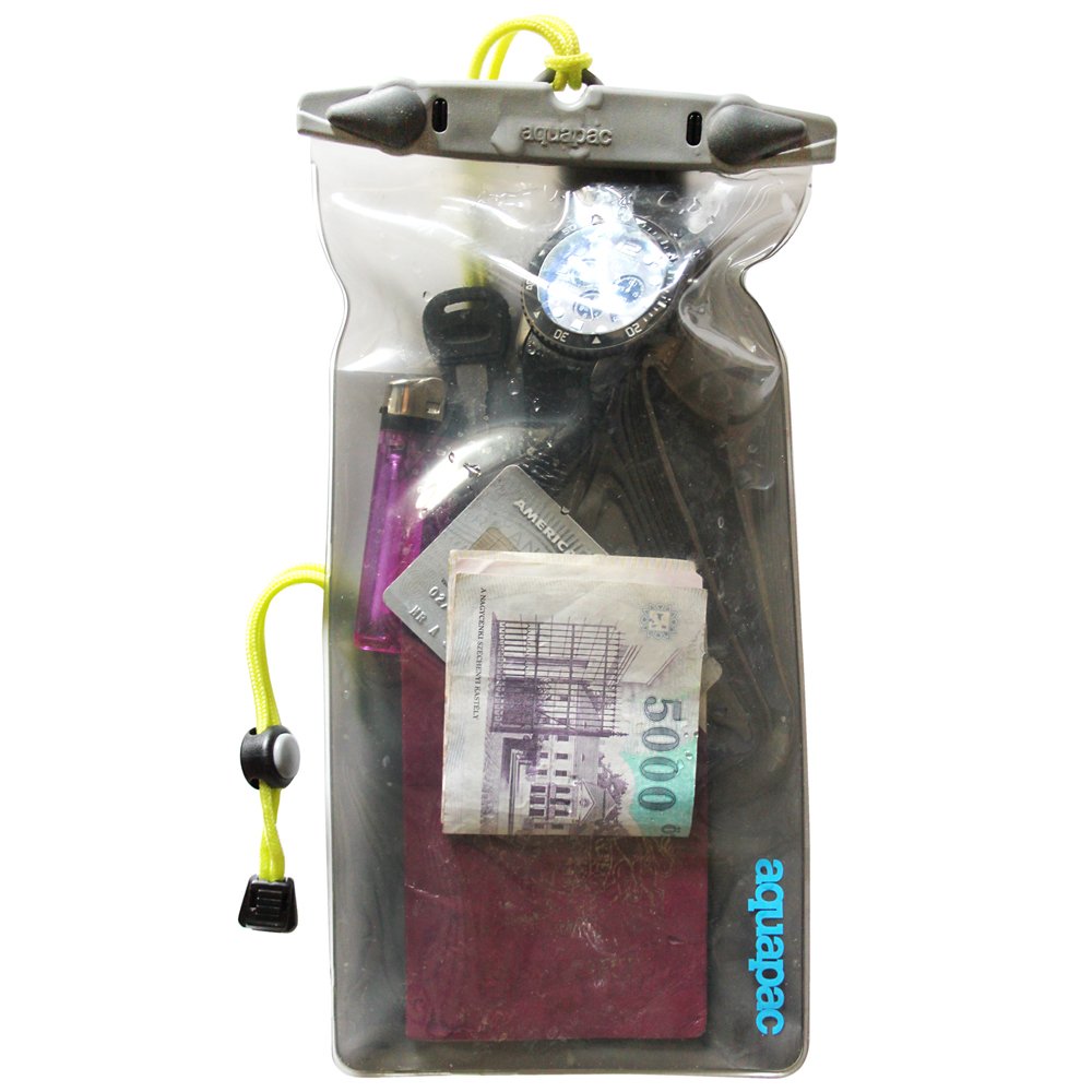 Aquapac Multi-Purpose Medium Waterproof Case, 6" by 10", 15 by 26cm, For Maps, Phones, Documents, Waterproof to 10m / 30ft, Lanyard Included