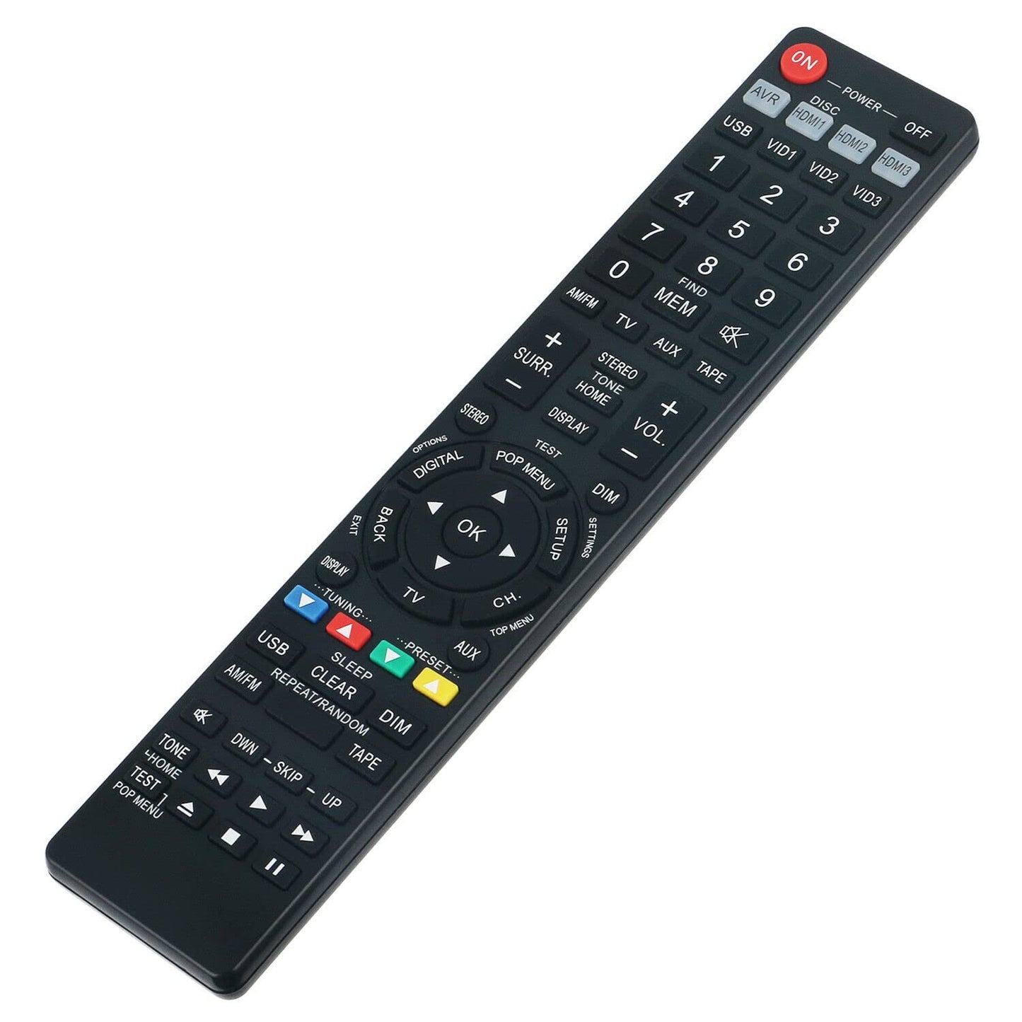 Replace Remote Control Compatible with Harman Kardon AV Receiver AVR700 AVR 700