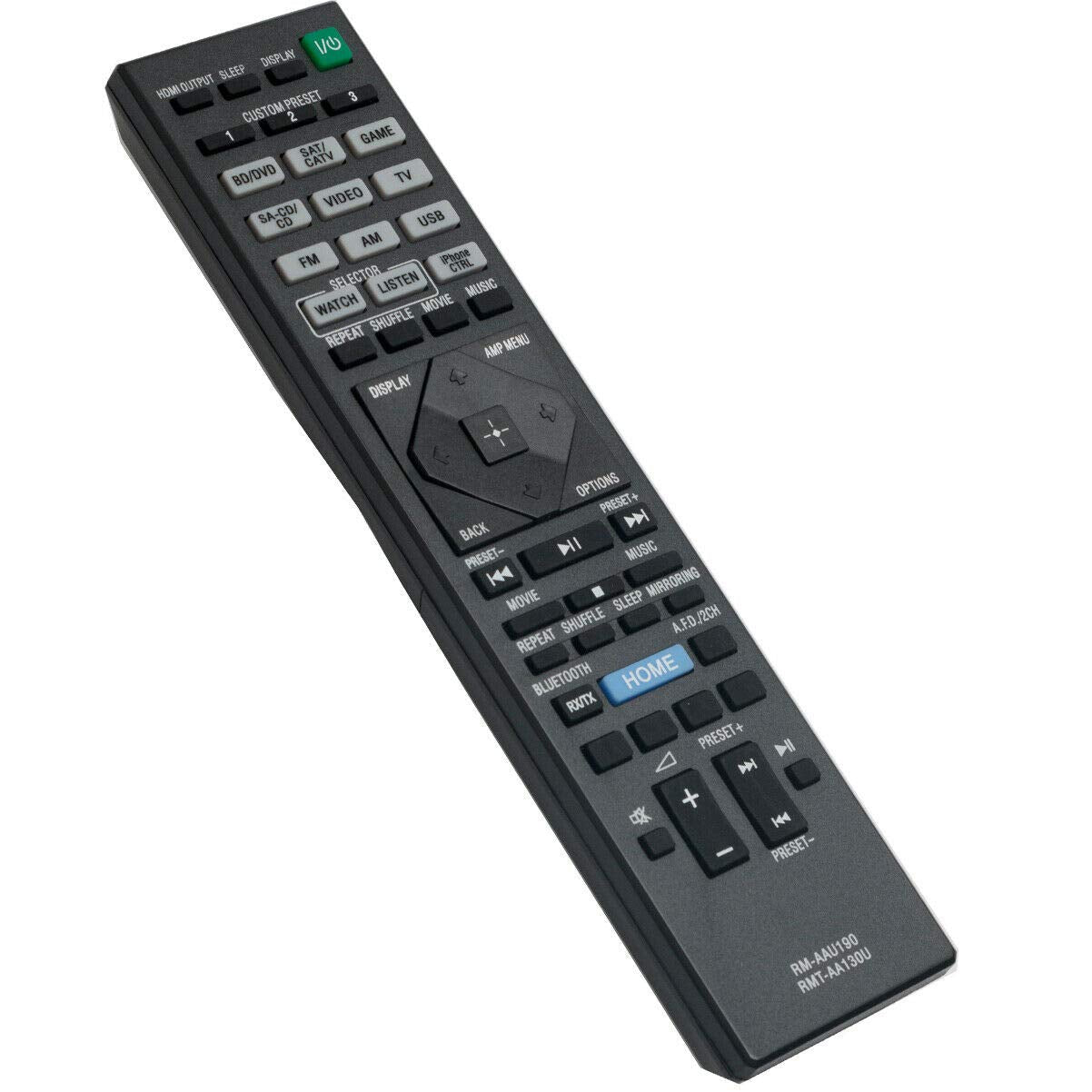 New RMT-AA130U Replace Remote Control for Sony STR-DN1060 Home Theatre AV Receiver