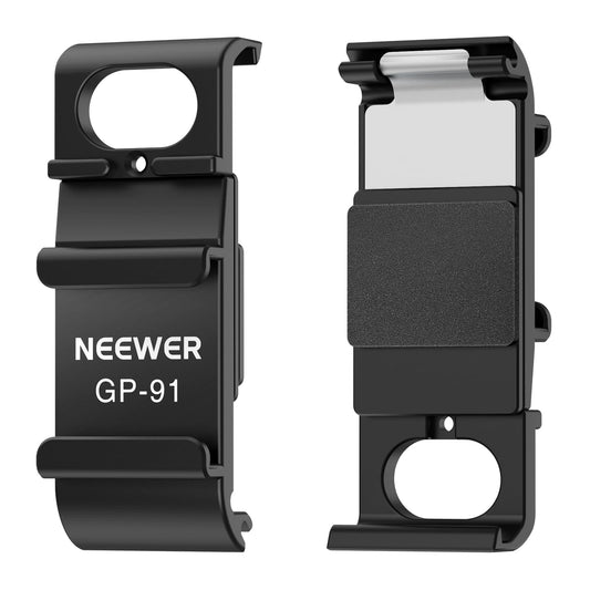 NEEWER Action Camera Side Door Compatible with GoPro Hero 13 12 11 10 9 Black, Dustproof Battery Compartment Cover Replacement with Cold Shoe