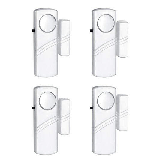 Security Door Window Alarm, Wireless Sensor Door Window Burglar Alarm, Door Alarms for Kids Safety, Easy Installation Doorbell Alarms for Office House