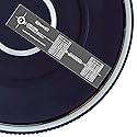 Turntable Phonograph LP Phono Cartridge Stylus Alignment Protractor Tool - Mirrored (VTA Sold Separately)