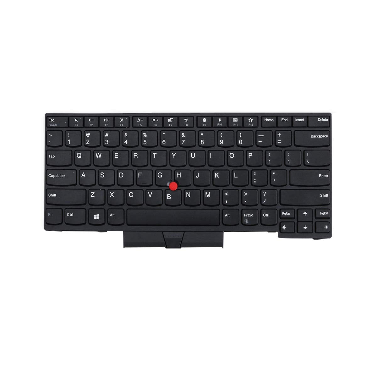 LXDDP Laptop Replacement Keyboard for Lenovo ThinkPad E490 E495 T490 L490 E480 E485 L480 T480s Laptop Replace Black (No Backlight)