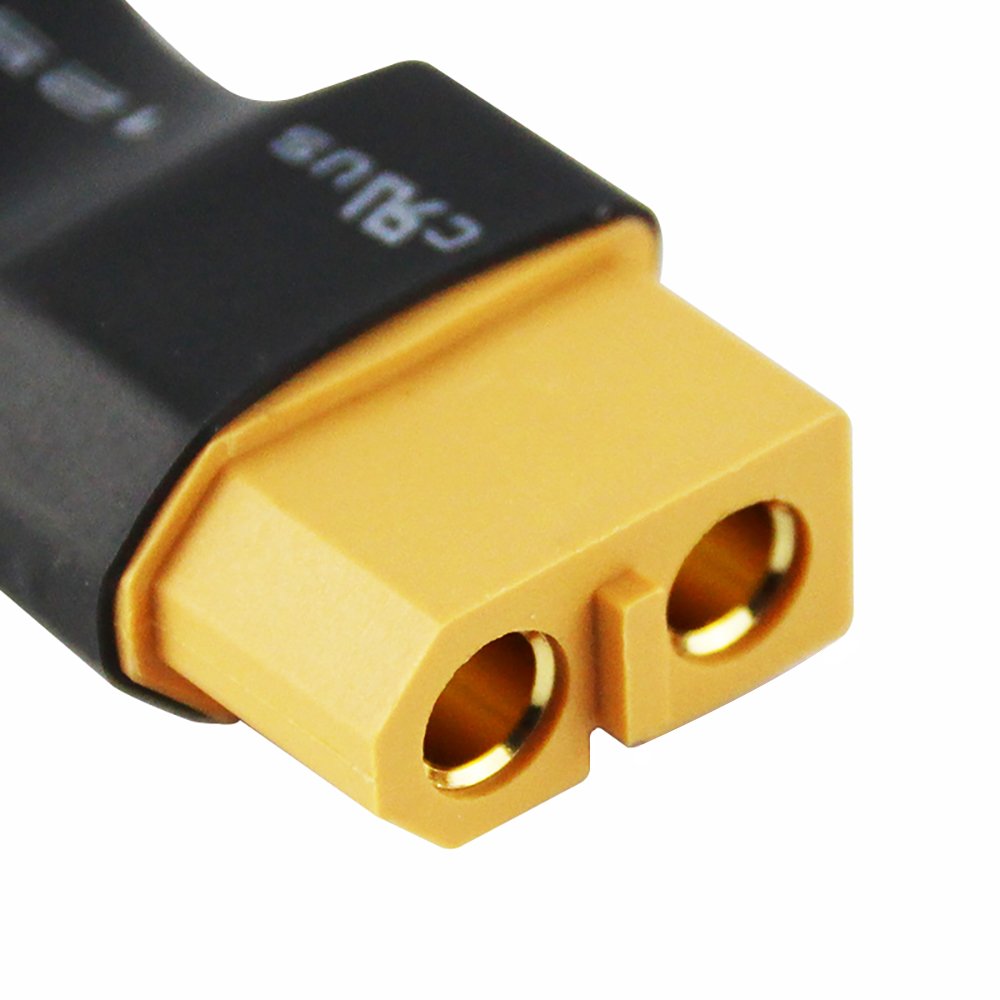 OliYin 3pcs XT90 Male to XT60 Female Connector Converter Adaptor for LiPo Electric Quad/ESC(Pack of 3)