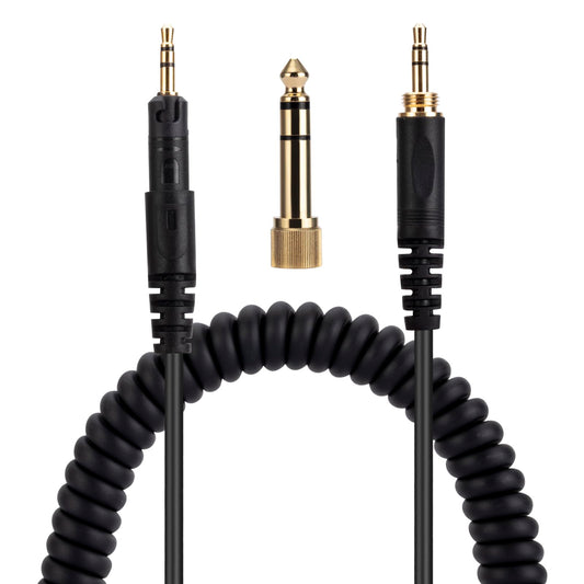 UNCLE LIGHT ATH-M40X M50X M70X Replacement Audio Cable, Compatible with Audio Technica Headphones, 3.5mm (6.35mm) to 2.5mm Male Stereo Jack Cord…