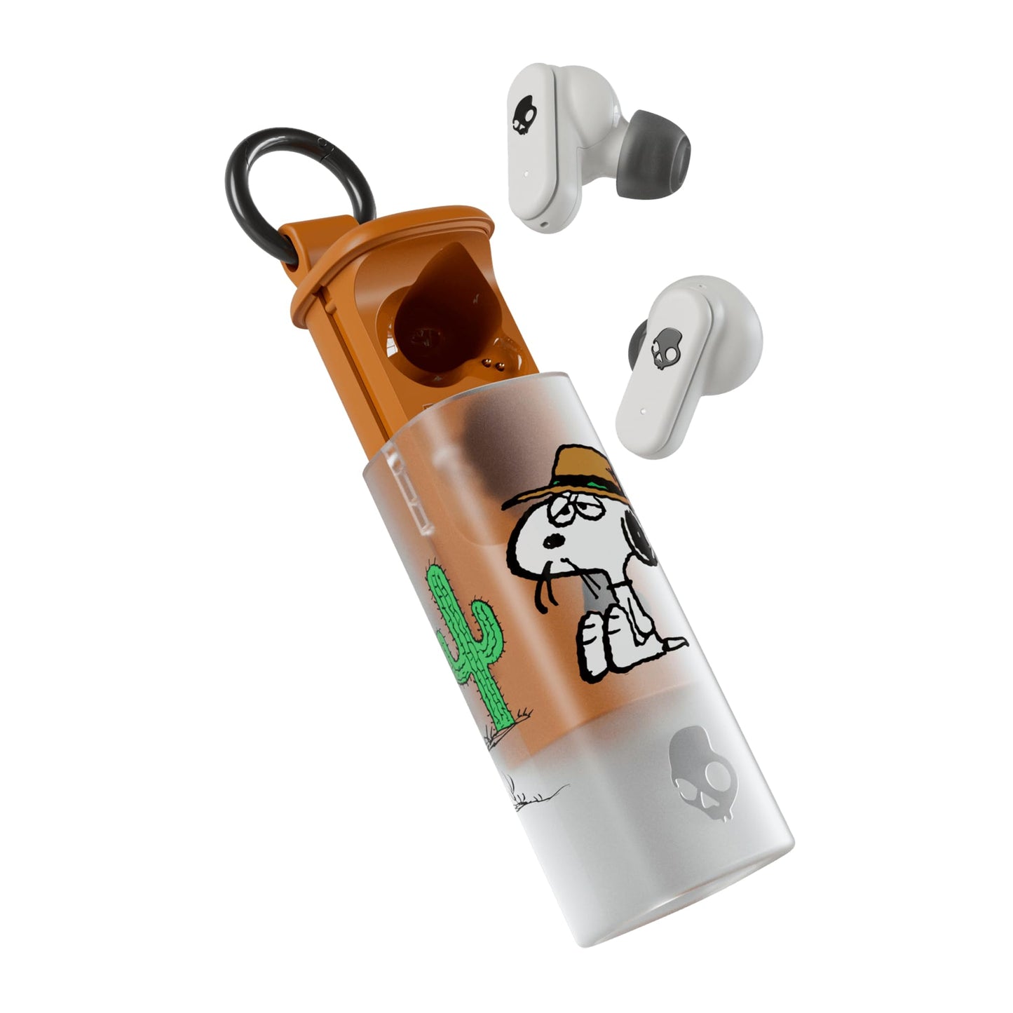 Skullcandy Dime Evo Wireless Earbuds, Bluetooth Headphones, Noise Isolating Fit, Up to 36 Hours Battery, Microphone for iPhone Android, Easy Carry