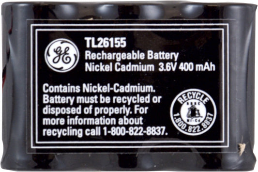 Cordless Phone Battery, Nicad 3.6V 400mAh