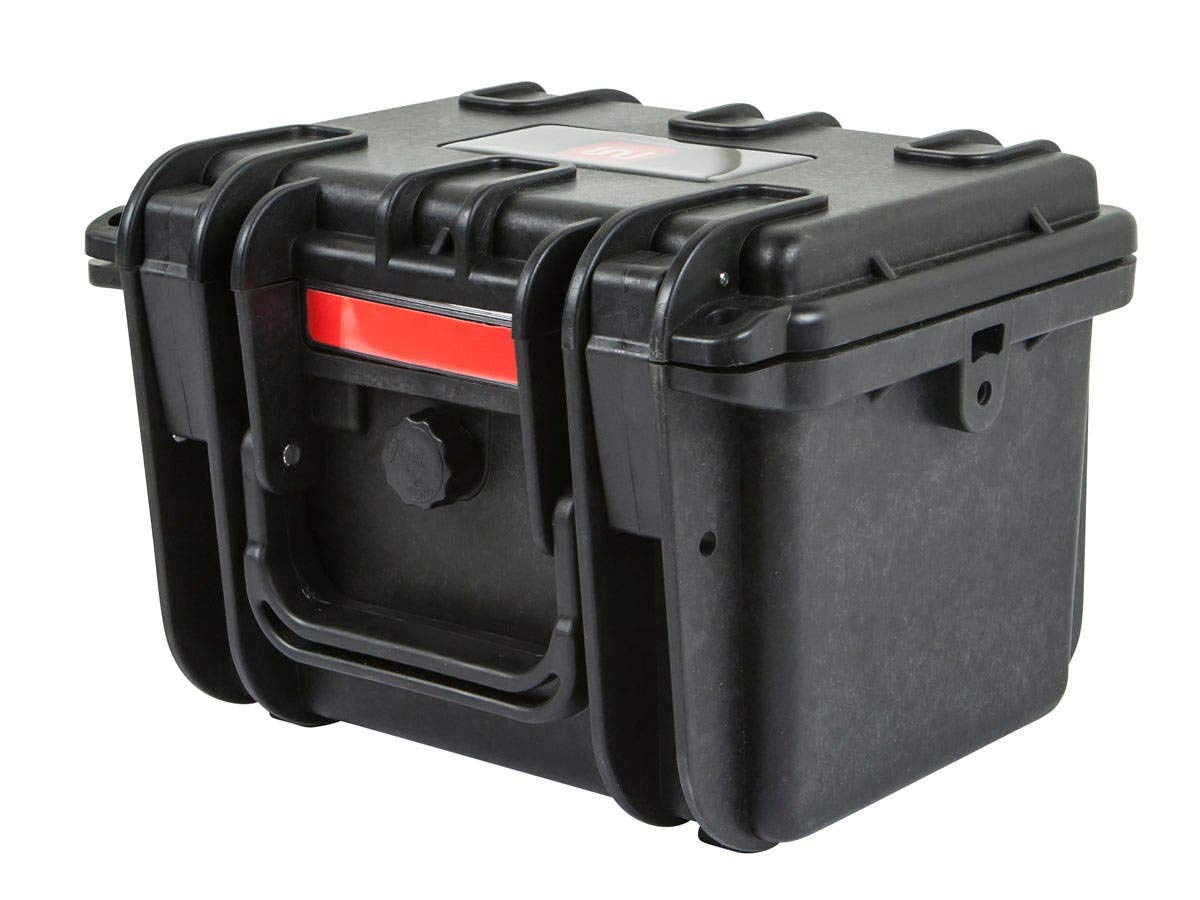 Pure Outdoor by Monoprice Weatherproof Hard Case with Customizable Foam, Shockproof, Lightweight, 8 x 7 x 6 in