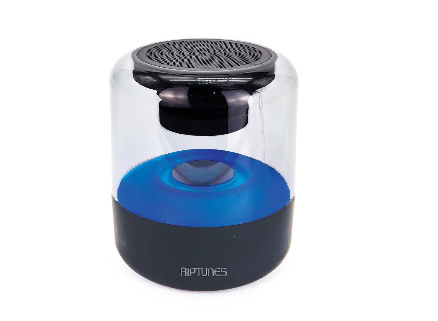 Riptunes 360° Portable Atmospheric Light Bluetooth Speaker, 6 LED Color Lights, Wireless Stereo Speaker, Built-in Mic, Perfect