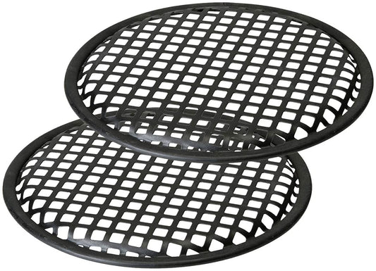 Nippon America 1 Pair 2pcs 6.5" SubWoofer Mid Range Metal Mesh Waffle Speaker Grill DJ PA Car