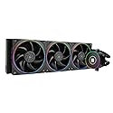 Thermalright Aqua Elite 360 V5 ARGB Black AIO CPU Cooler, ARGB PWM Cooler Fans with 2000RPM, for Intel Lga1150/1151/1155/1156/1200/1700/1851, AMD