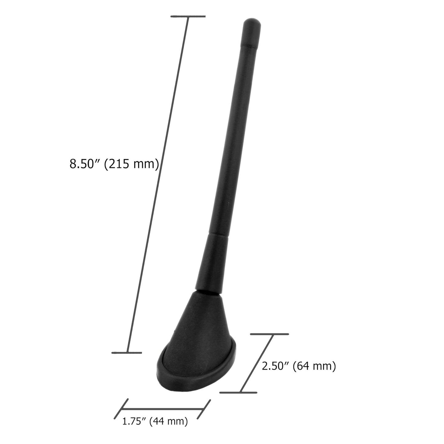 Universal Roof Mount AM/FM Bands Radio Stereo Amplified Car Truck SUV Antenna