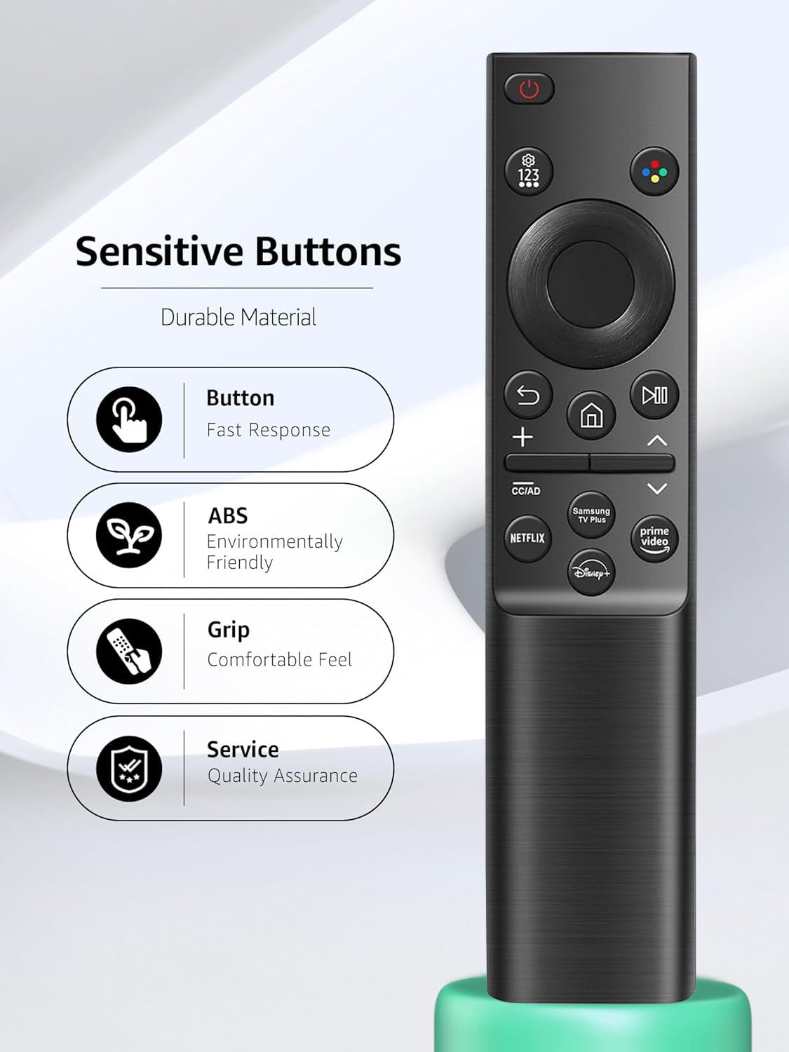 Replacement Remote Control BN59-01388A for Samsung Smart TV CU7000 DU7200 Series UN58CU7000FXZA UN75CU7000FXZA UN50DU7200FXZA UN85CU7000DXZA
