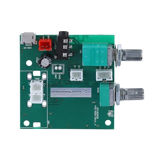 Bluetooth Amplifier Board 20W DC 5V 2.1 Channel Stereo Bluetooth 5.0 Digital Audio AMP Module, for MP3, MP4, Computer, PC, Mobile Phone, etc