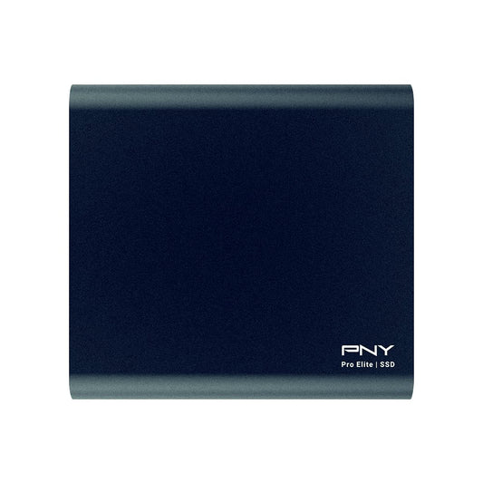 PNY Pro Elite CS2060 Color Edition 500GB USB 3.2 Gen 2 Portable SSD Type-C Dark Blue
