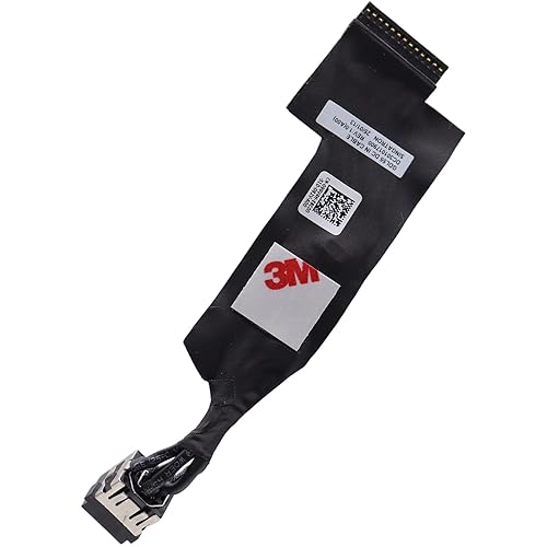 YESNOPART DC Power-Adapter Port Jack Cable 99V4H 9V0GD Replacement for Dell G15 5510 5511 5515 5525, G16 7620, M15 R7, M17 R5