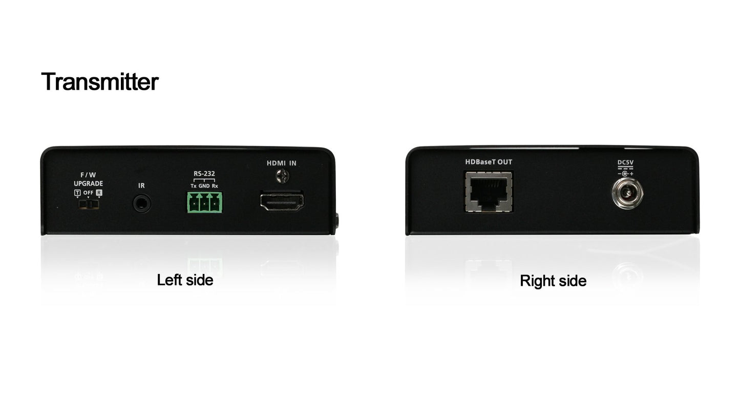 IOGEAR HDBaseT-Lite Extender with POH (TAA) HDMI Cable (GVE340)