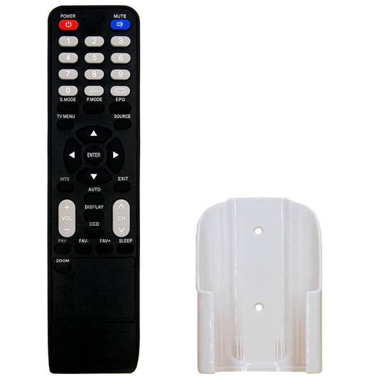 Replacement Remote Control for Pyle PTVDLED22 PTVLED23 PTVDLED24 PTVLED32 PTVDLED33 PTVLED50 LCD LED HDTV TV Player
