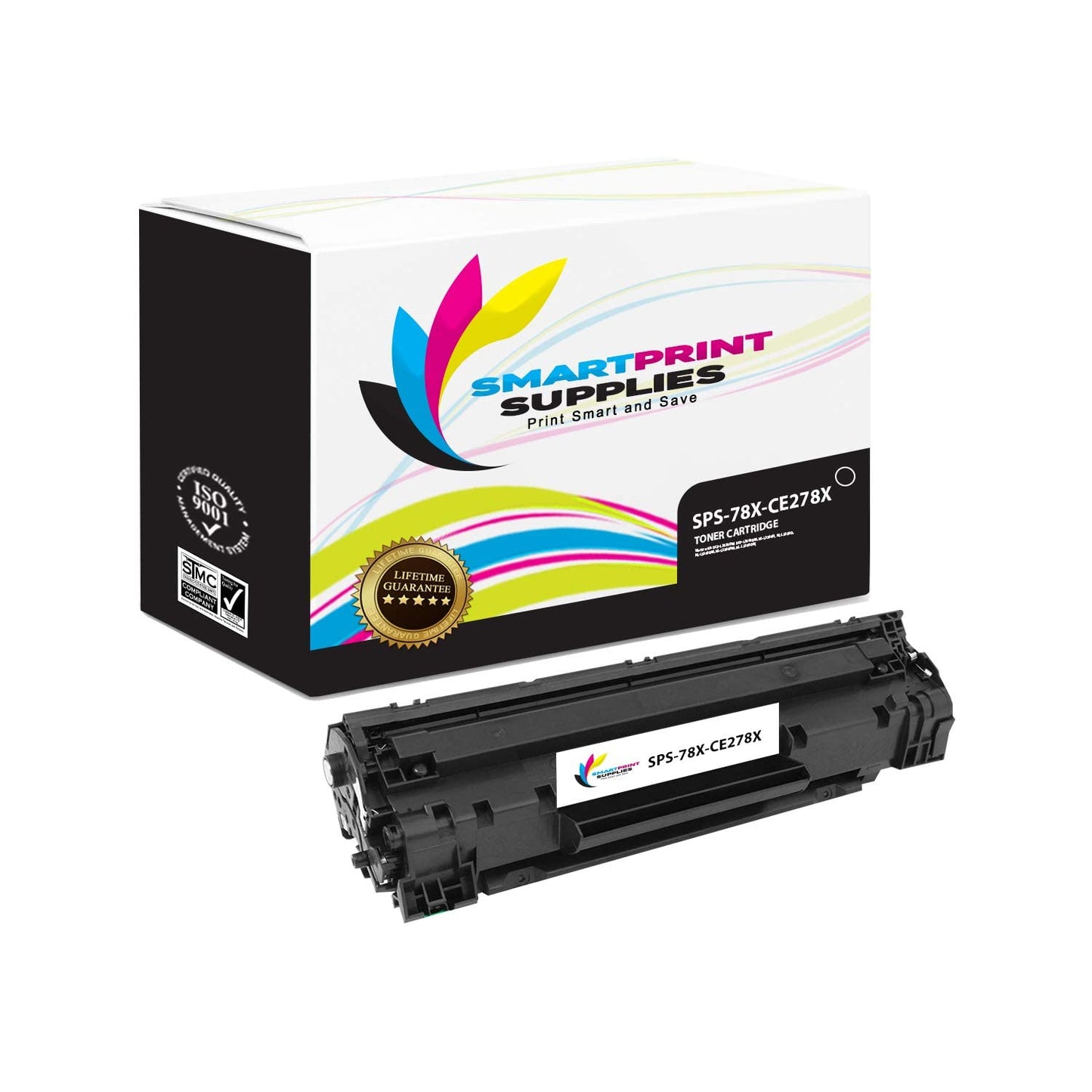 Smart Print Supplies Compatible 78X CE278X Black High Yield Jumbo Toner Cartridge Replacement for HP Laserjet 1600 P1606DN Printers (3,000 Pages) - 2