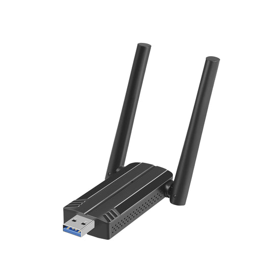BINKMAGIC WiFi 6 Adapter for Desktop PC, AX1800 USB 3.0 WiFi Dongle Dual Band 5GHz/2.4GHz Wireless Network Adapter with 2x5dBi High Gain Antennas