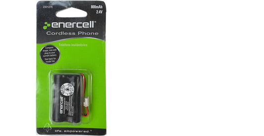 Enercell 2.4V 800 mAh NI-CD Cordless Phone Battery for VTech BT175242 - Bulk Lot of 2 Batteries
