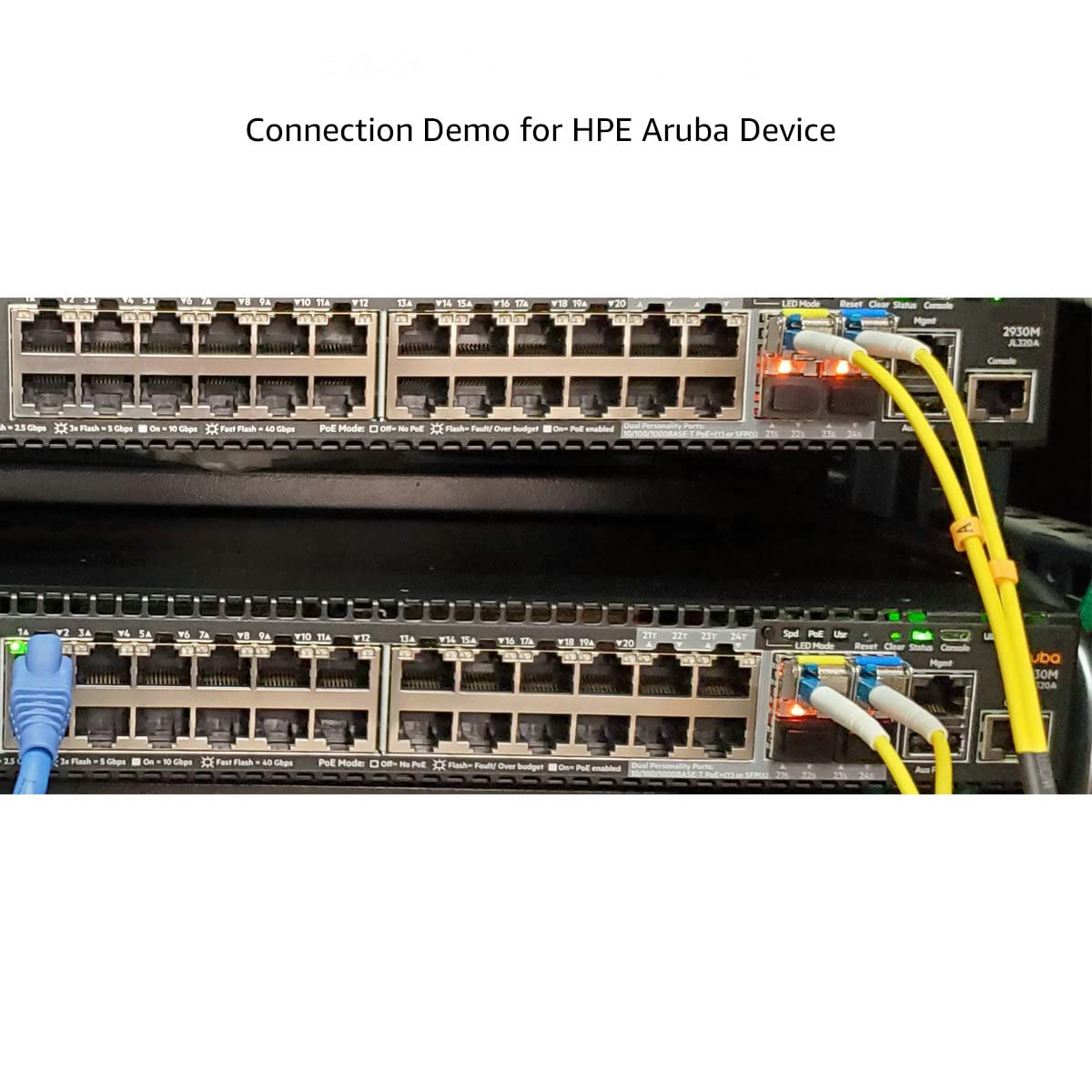 OPSTRAN 10GBASE-LRM SFP+ Optical Transceiver Module Compatible with HPE ProCurve J9152A Aruba J9152D 10G SFP+ 1310nm 220m DDM Duplex LC MMF